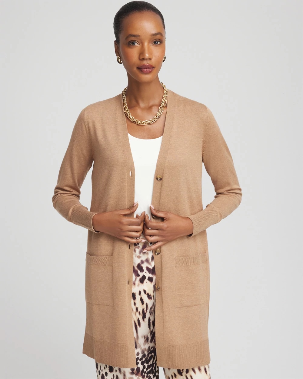 Ella Pocketed Cardigan Sweater | Chico's